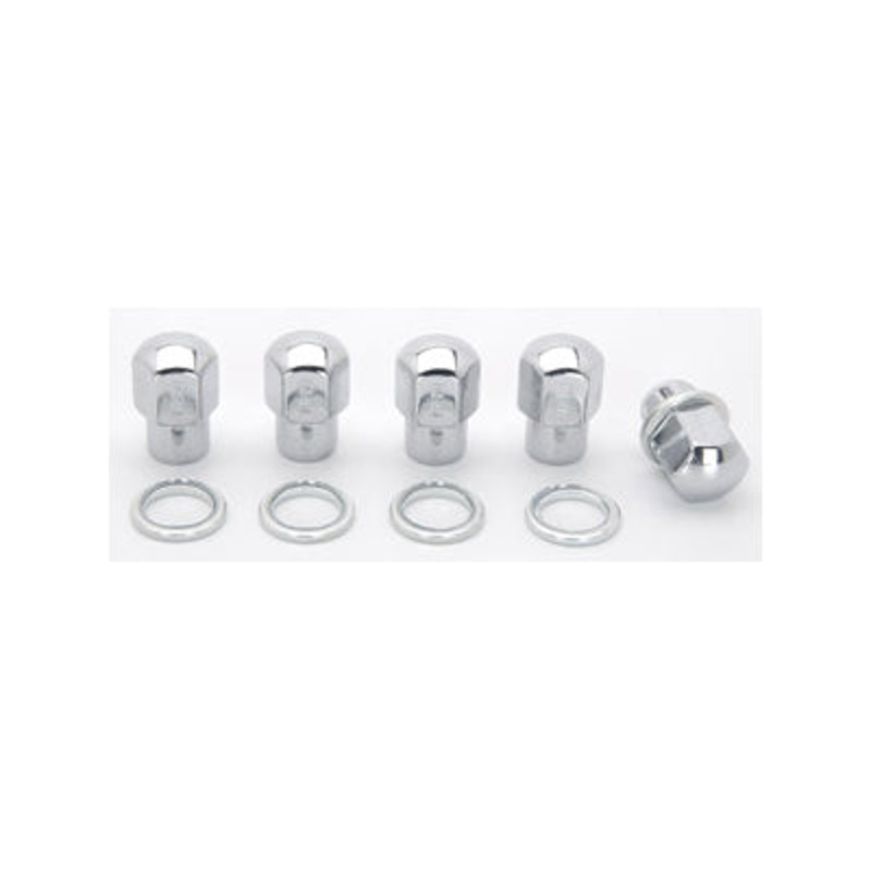 Weld Racing Lug Nuts 1/2 RH Closed End w/Washers (5pk)
