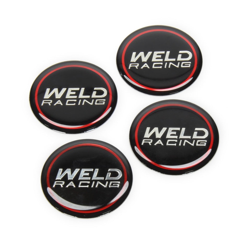 Weld Racing Wheel Center Cap Sticker (4pk)
