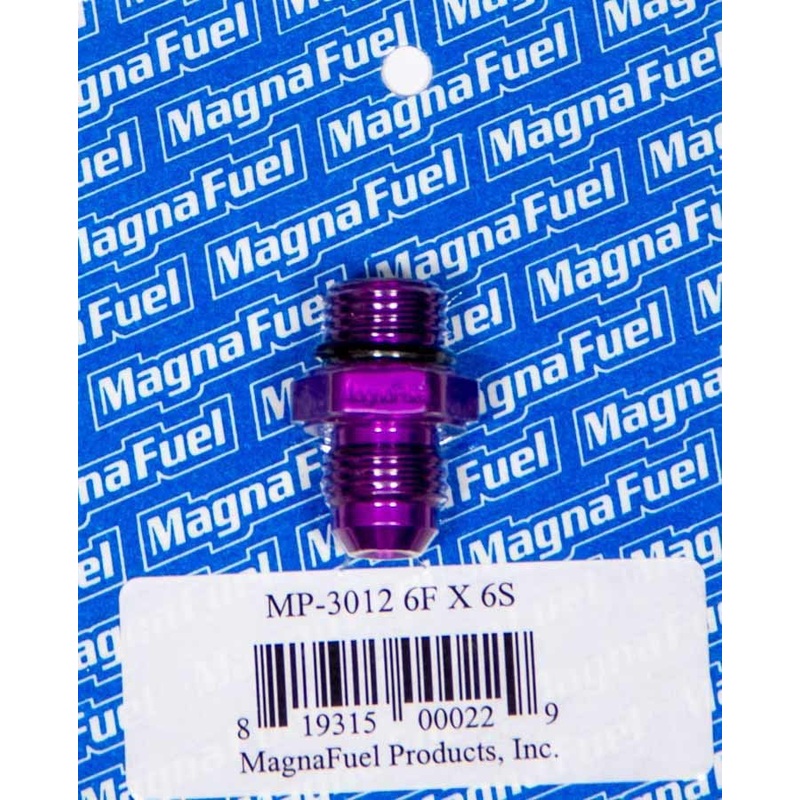 MagnaFuel #6an to #6an Male Port Fitting