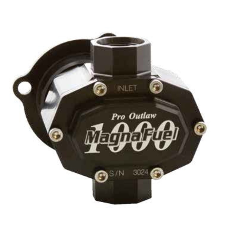 MagnaFuel Belt Drive Fuel Pump Pro Outlaw 1000 Black