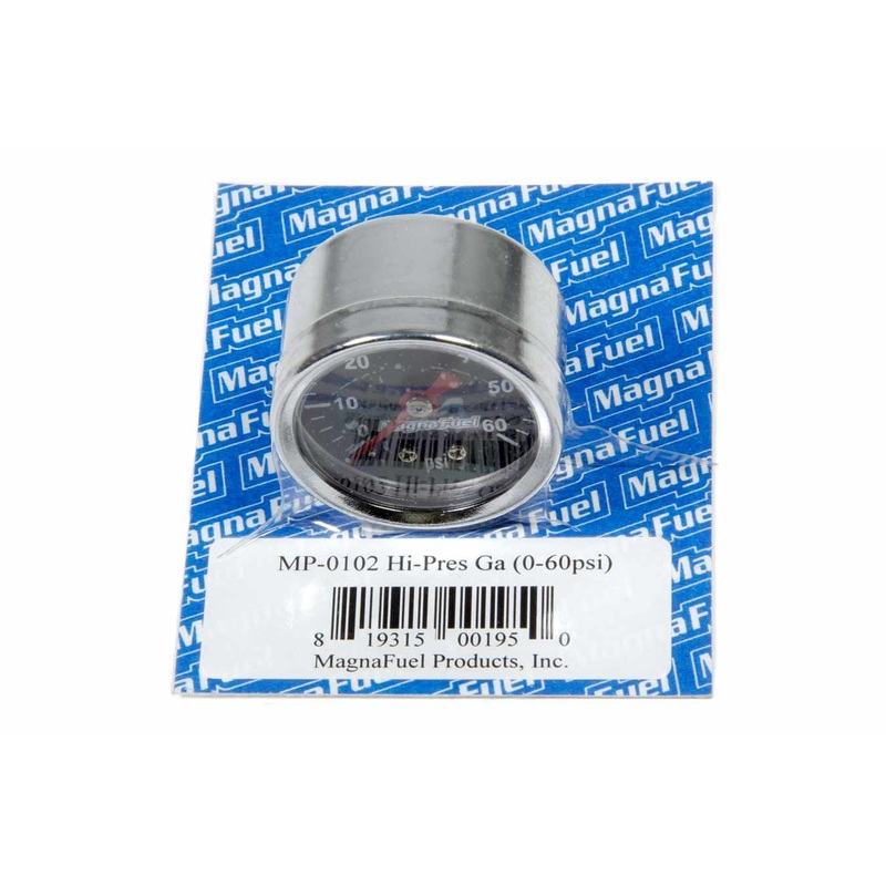 MagnaFuel High Pressure Fuel Gauge 0-60psi