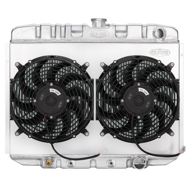 Cold Case Radiator 67-70 Mustang AT 24 Dual 12 Fans