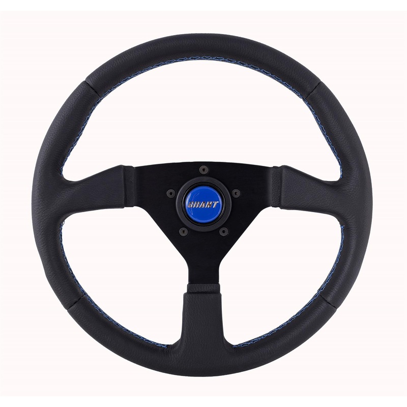 Grant Steering Wheel 13.75 Wrapped w/Blue
