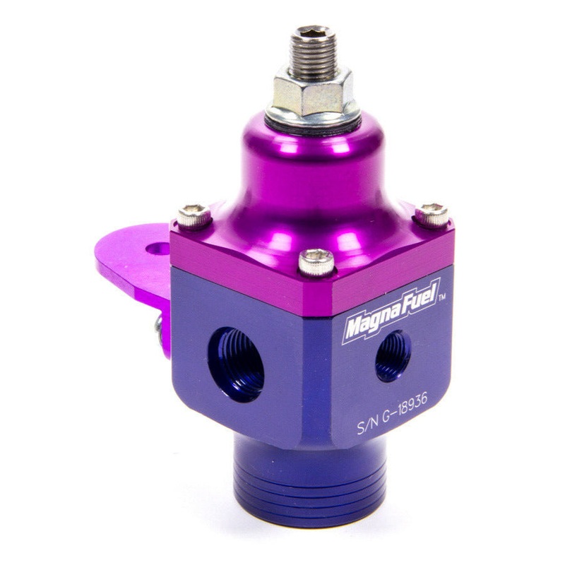 MagnaFuel 2-Port Fuel Regulator w/ #10an Inlet/#6an outlets