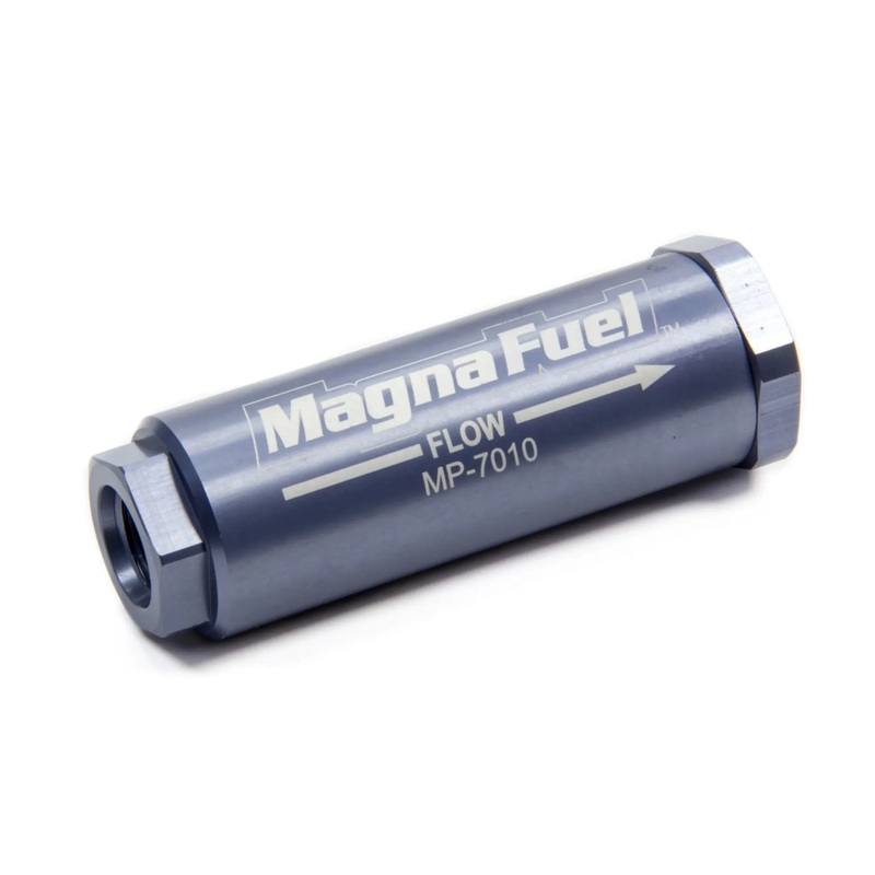 MagnaFuel Small In-Line Fuel Filter, 25 Micron