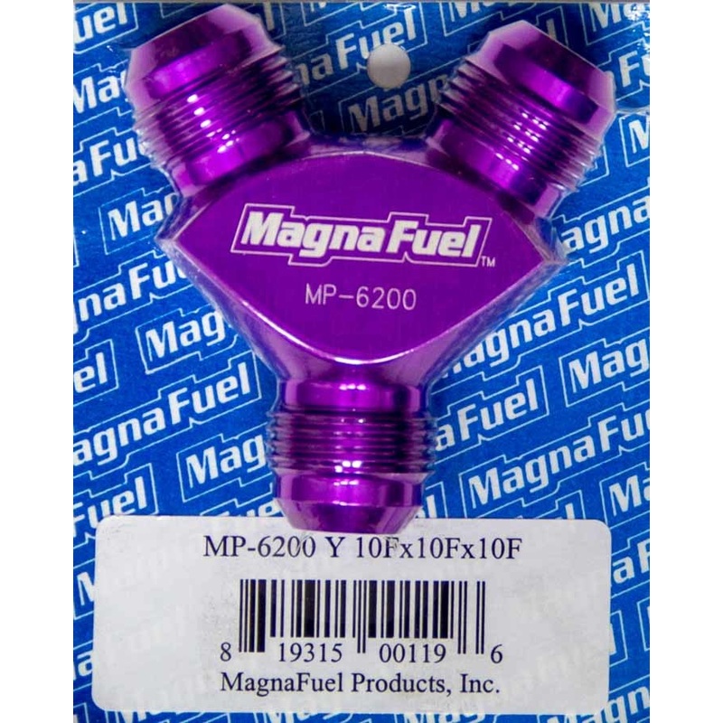 MagnaFuel Y-Fitting, 3 #10an Male