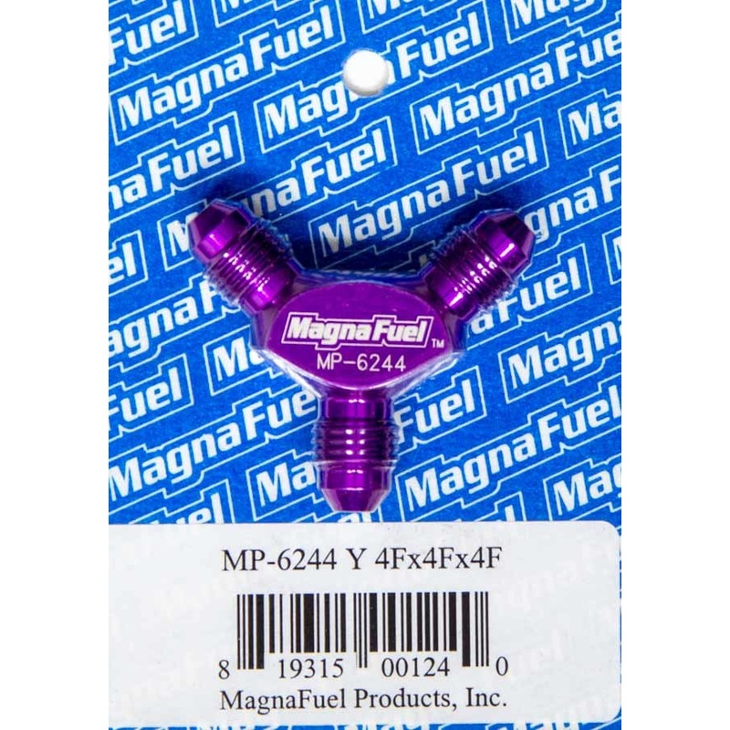 MagnaFuel Y-Fitting, 3 #4 Male