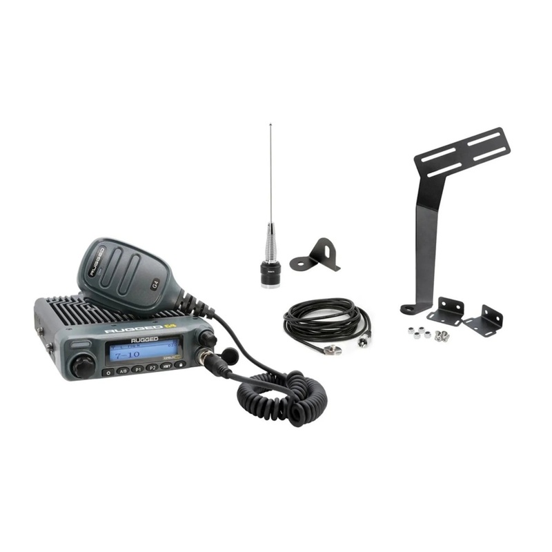 Rugged Radios GMRS Mobile Radio Kit Wrangler 2011-18
