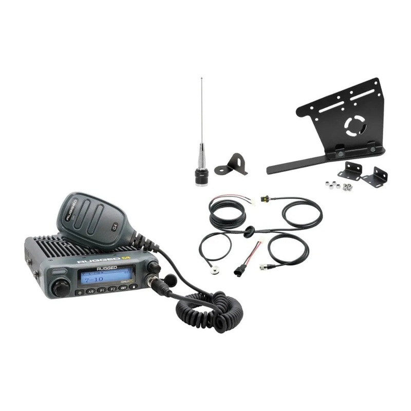 Rugged Radios GMRS Mobile Radio Kit Wrangler JL JLU