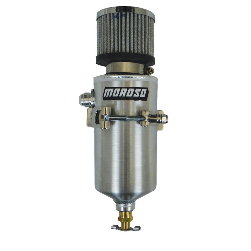 Moroso Breather Tank 8an Male