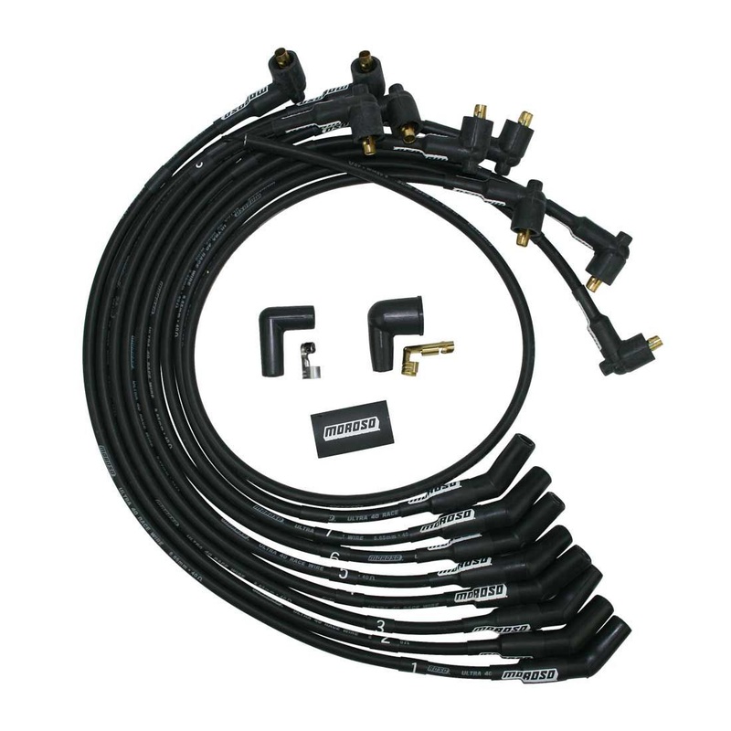 Moroso Ultra 40 Plug Wire Set SBF 302  Unsleeved