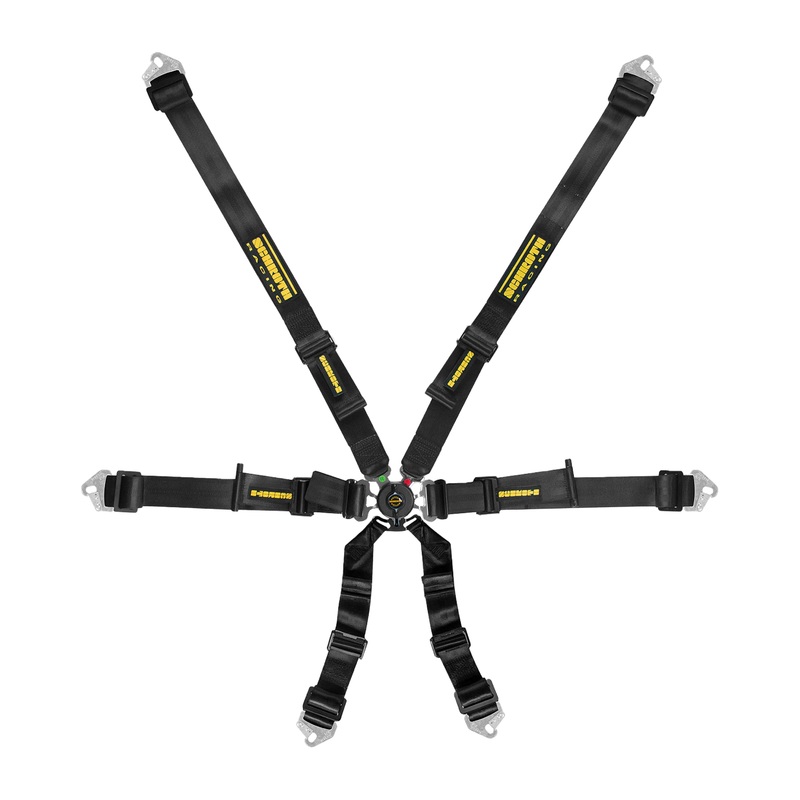 Schroth 6pt Harness Flexi Black FIA Hans