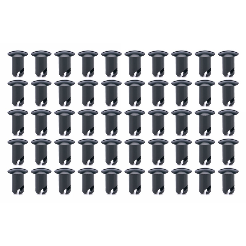 Ti22 Oval Head Buttons 0.600 Long Black (50 pk)